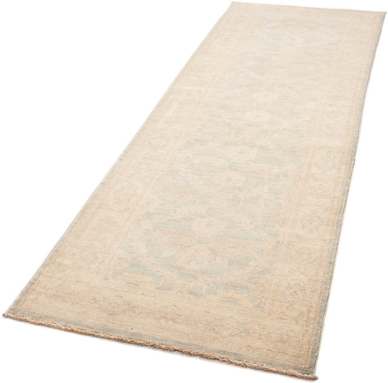 Orientteppich Ziegler - 244 x 76 cm - beige, morgenland, rechteckig, Höhe: 6 mm, Wohnzimmer, Handgeknüpft, Einzelstück mit Zertifikat