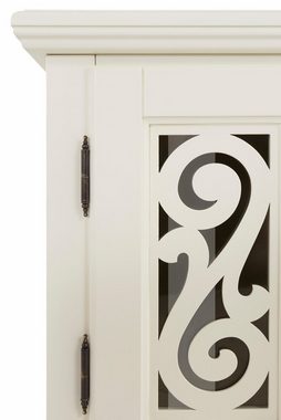 Home affaire Lowboard Arabeske, mit schönen dekorativen Fräsungen auf den Türfronten, Breite 160 cm