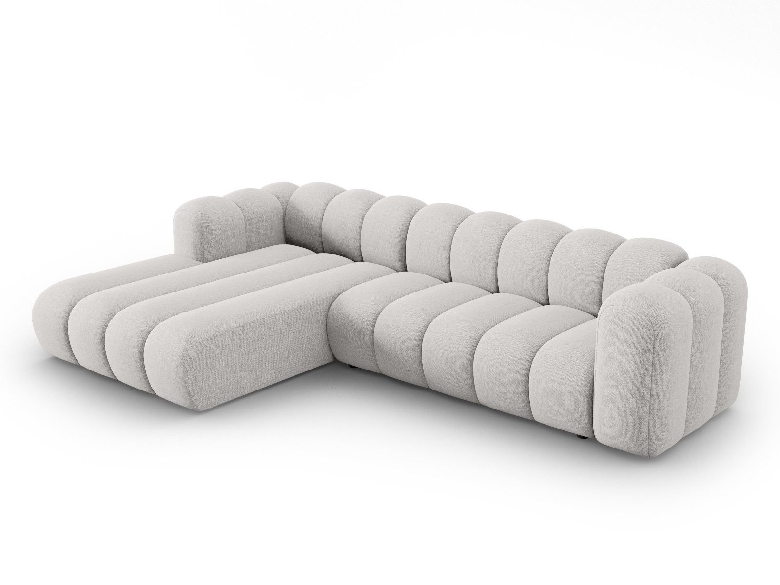 Micadoni Ecksofa Lupine, modular 4-Sitzer günstig online kaufen