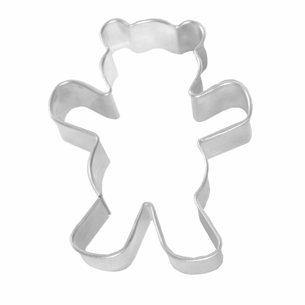 Birkmann Lebkuchen-Ausstechform Teddy-Bär – 13 Cm Aus Edelstahl, Perfekt Für Plätzchen & Spülmaschinengeeignet