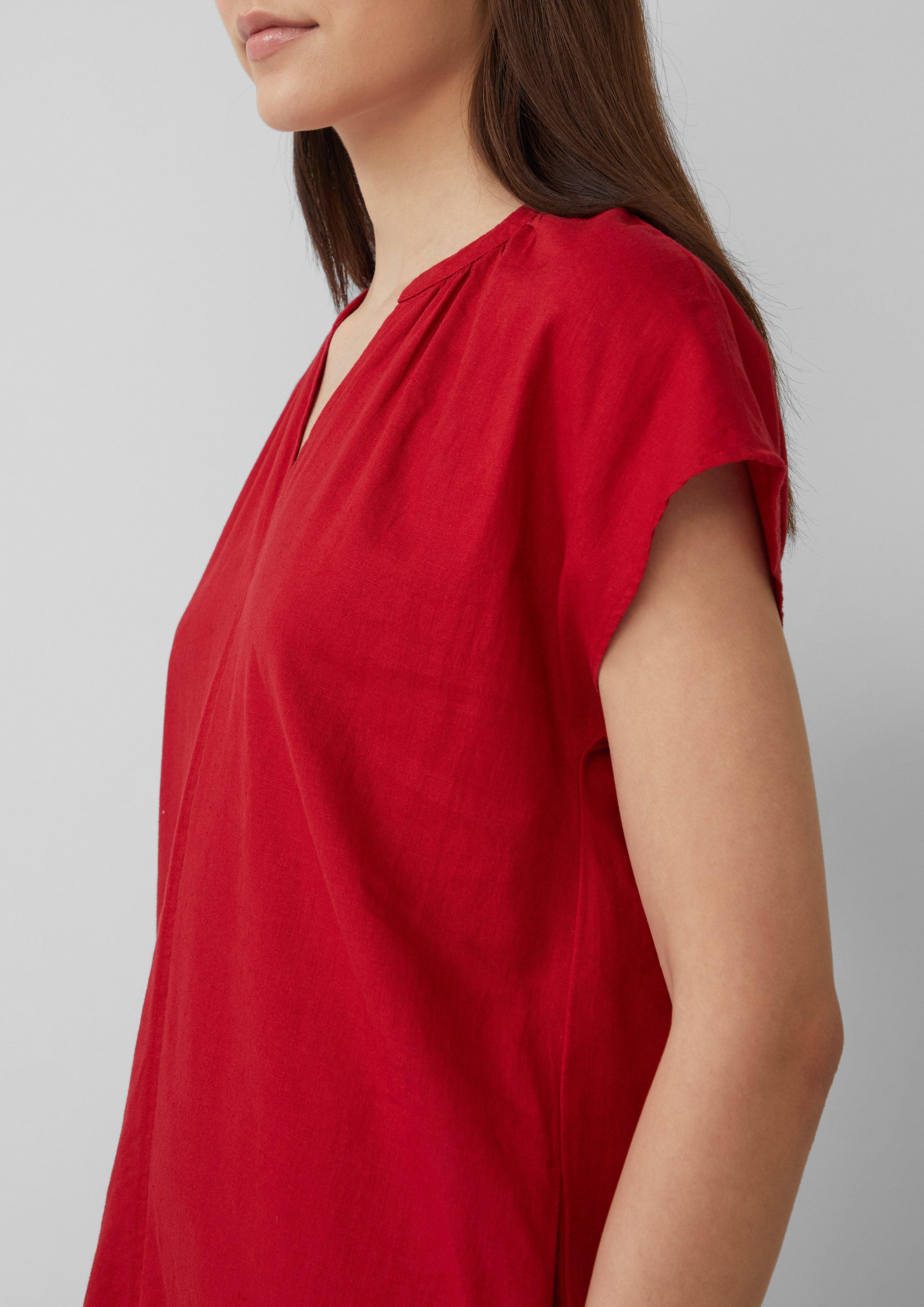 s.Oliver Minikleid Blusenkleid aus Leinenmix mit günstig online kaufen