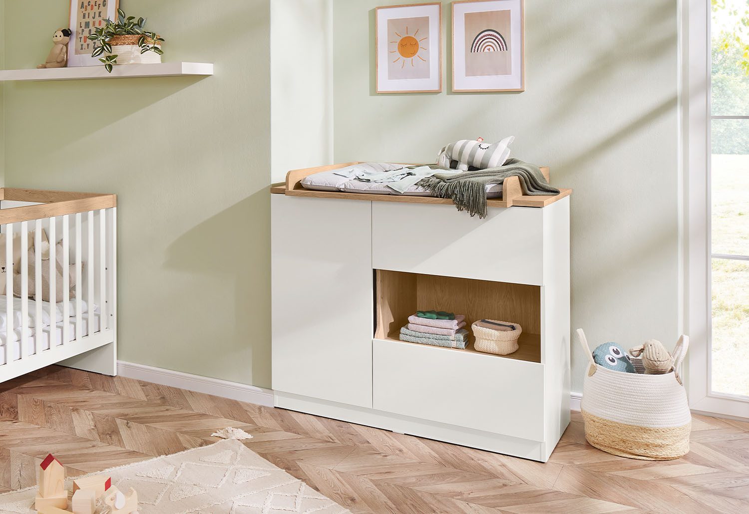 Pinolino® wrap chest wrap commode 'Linje' wide