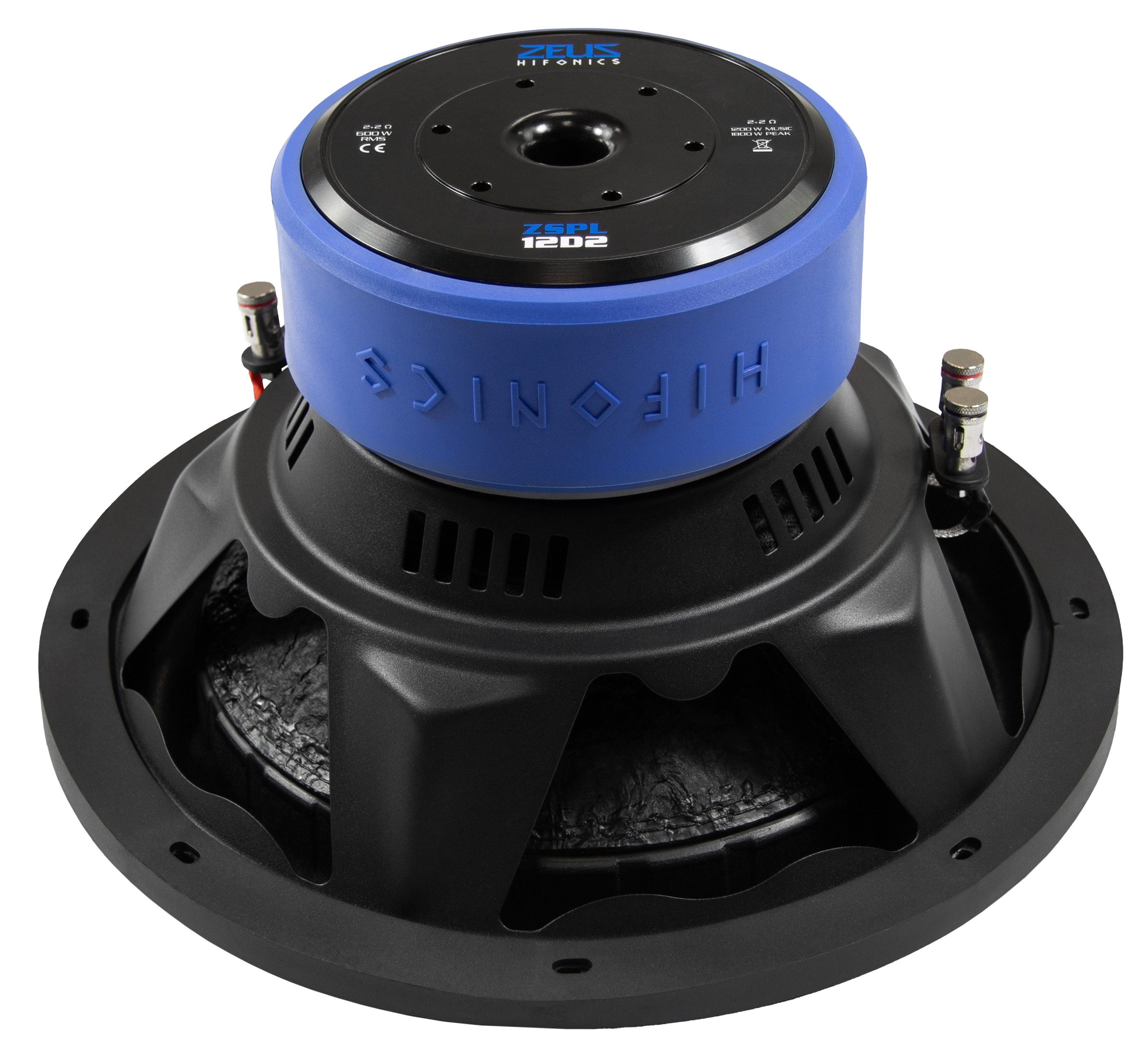 Hifonics Hifonics ZEUS POWER ZSPL12D2 SPL Subwoofer 30 cm (12) Auto-Subwoofer