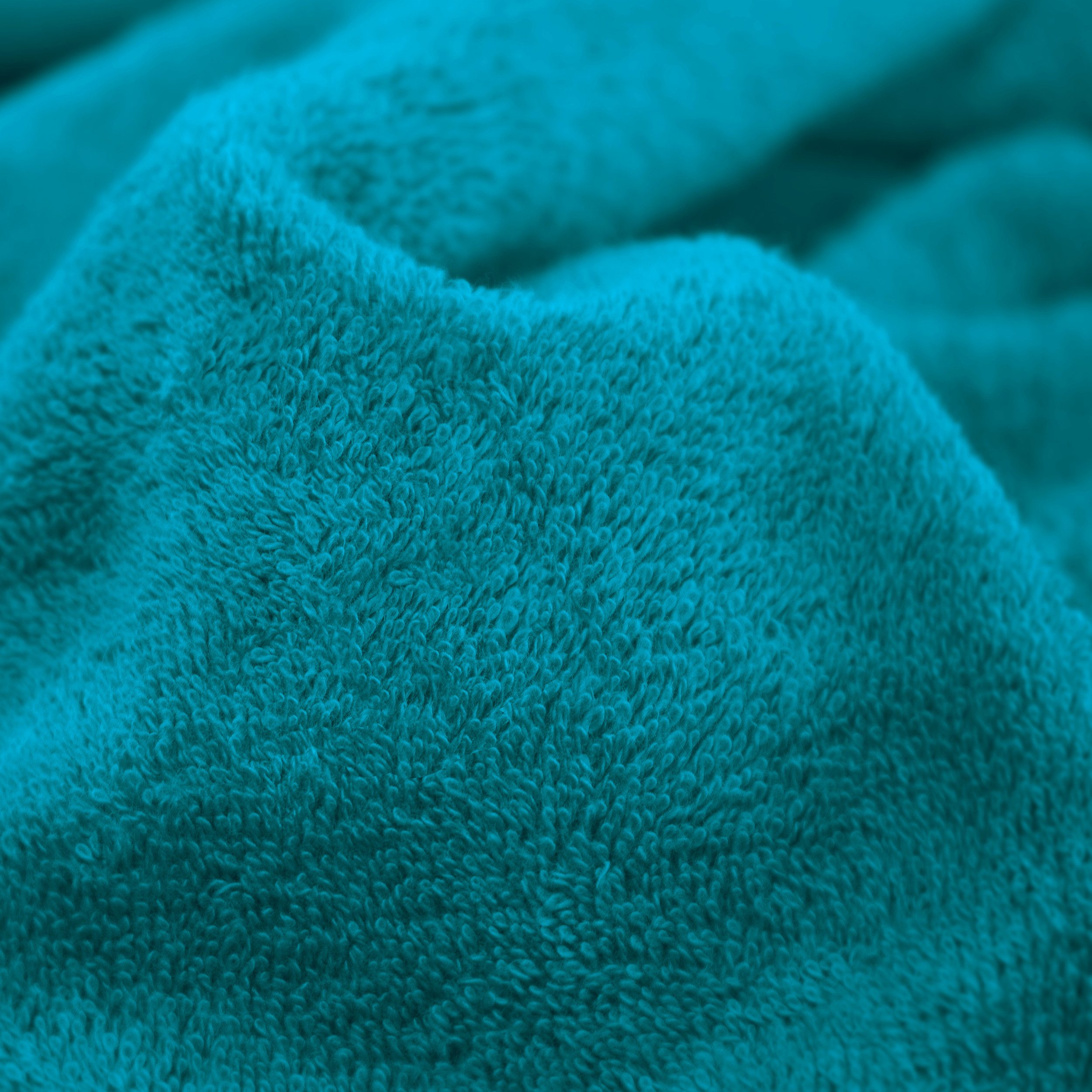 Möve Waschhandschuh Superwuschel 100% Premium Cotton Baumwolle, Walkfrottier (1-St), mit Biesenbordüre und praktischem Kordelaufhänger, einfarbig, weich
