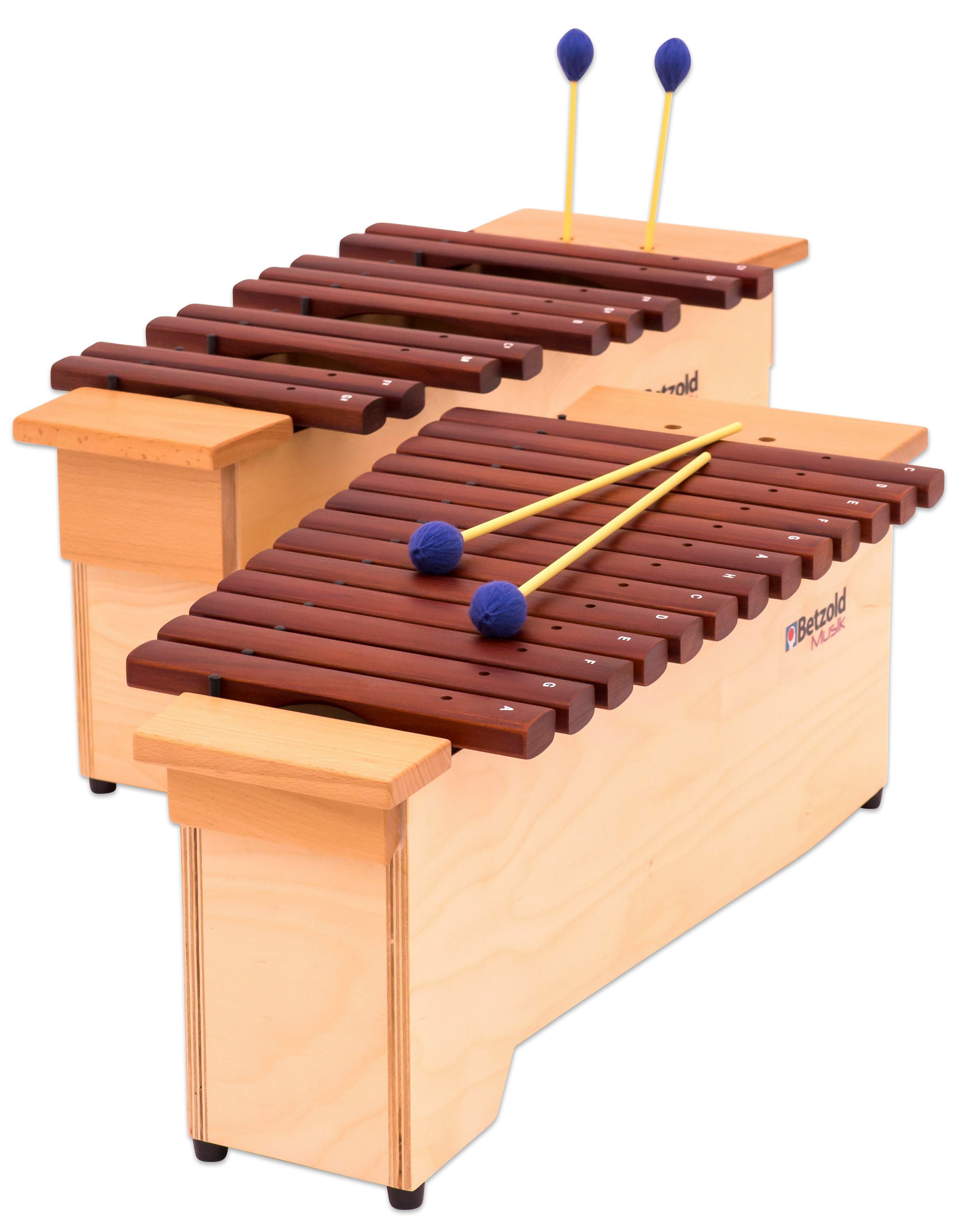 Betzold Xylophon Alt-Xylophon – Musikinstrument Kinder Klangspiel Soundspaß