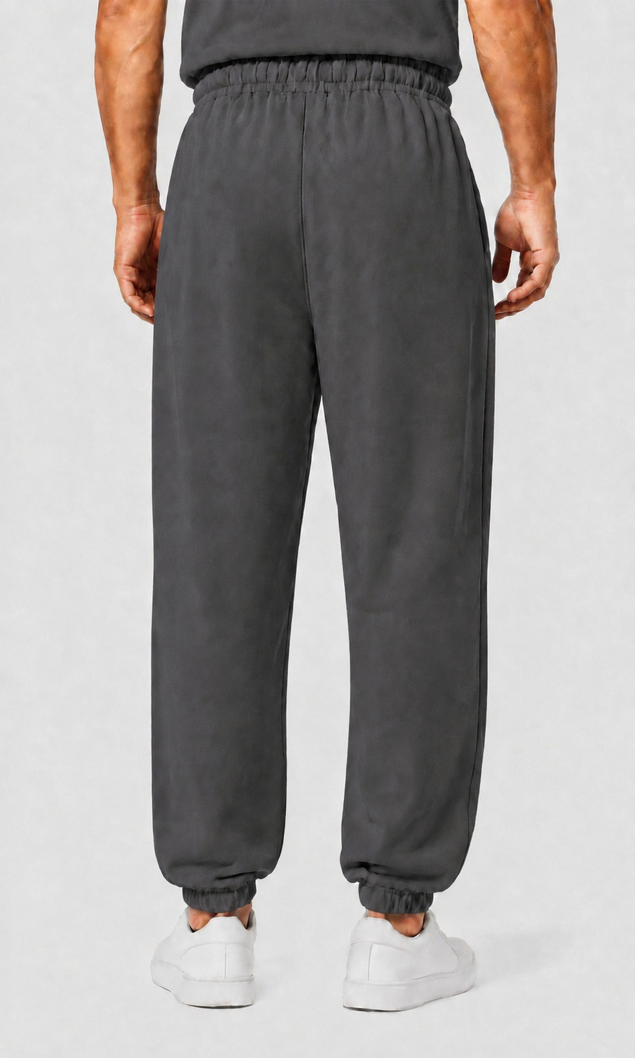 CUBAIANS Jogginghose Caonao Herren Baggy Pant Hose Freizeit Loose Fit Sweat mit Bündchen Elastischer Bund mit Tunnelzug
