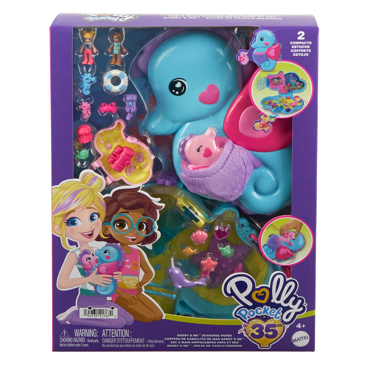 Mattel® Minipuppe Mattel HWP03 - Polly günstig online kaufen