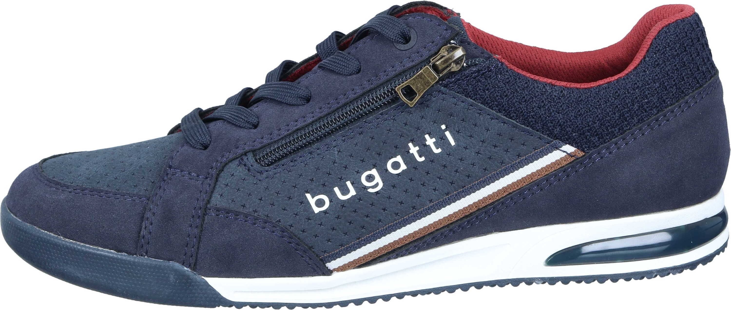 bugatti Schnürer Schnürschuh aus Textil günstig online kaufen