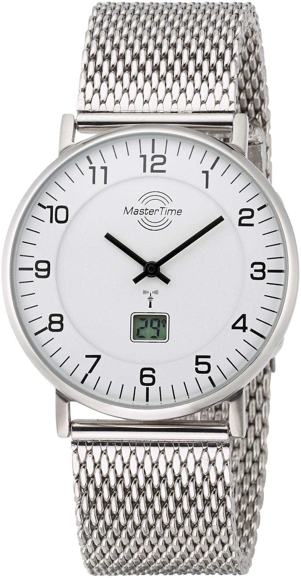 MASTER TIME Funkuhr Basic MTGS-10558-12M, Quarzuhr, Armbanduhr, Herrenuhr, günstig online kaufen