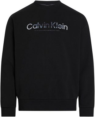 Calvin Klein Big&Tall Sweatshirt BT-DIFFUSED LOGO SWEATSHIRT Große Größen