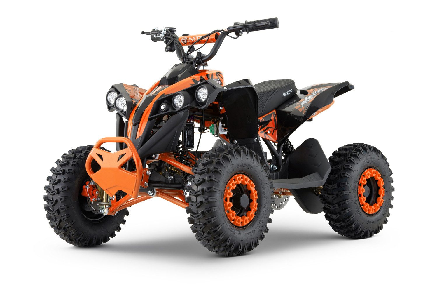 Smarty Elektro-Kinderquad 1200W 48V Eco mini Kinder Quad Avenger Snowy Tire