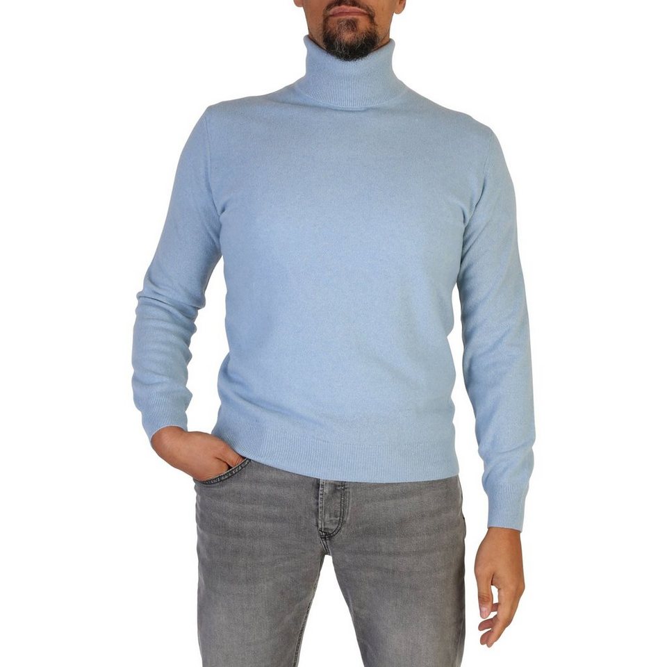 100% Cashmere Kaschmirpullover Herren Kaschmirpullover, Rollkragen  Exklusive Designs für den modernen Mann, einfarbiges geripptes Design