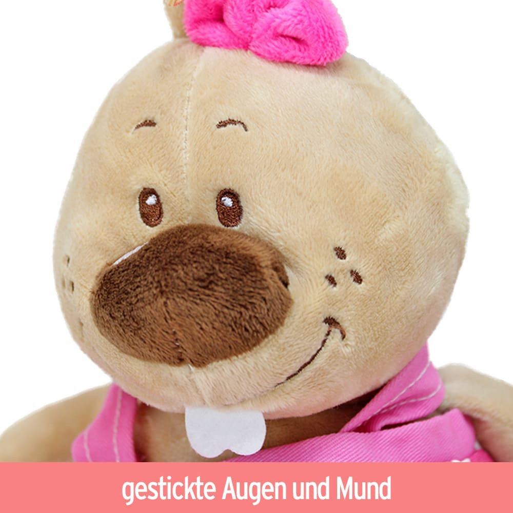 Rasehorn Kuscheltier Plüsch Hase Ostern mit Oberteil - ca. 33 cm (1-St)