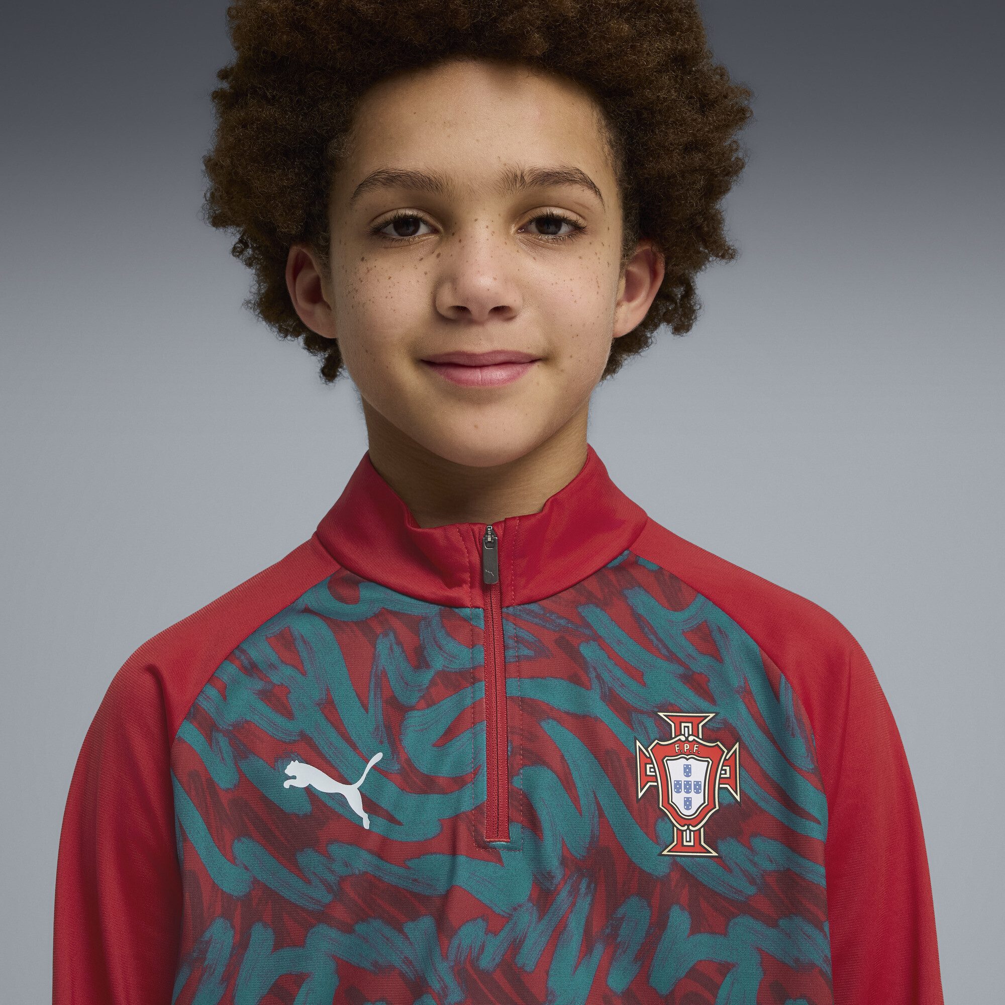 PUMA T-Shirt Portugal Aufwärmoberteil Jugendliche