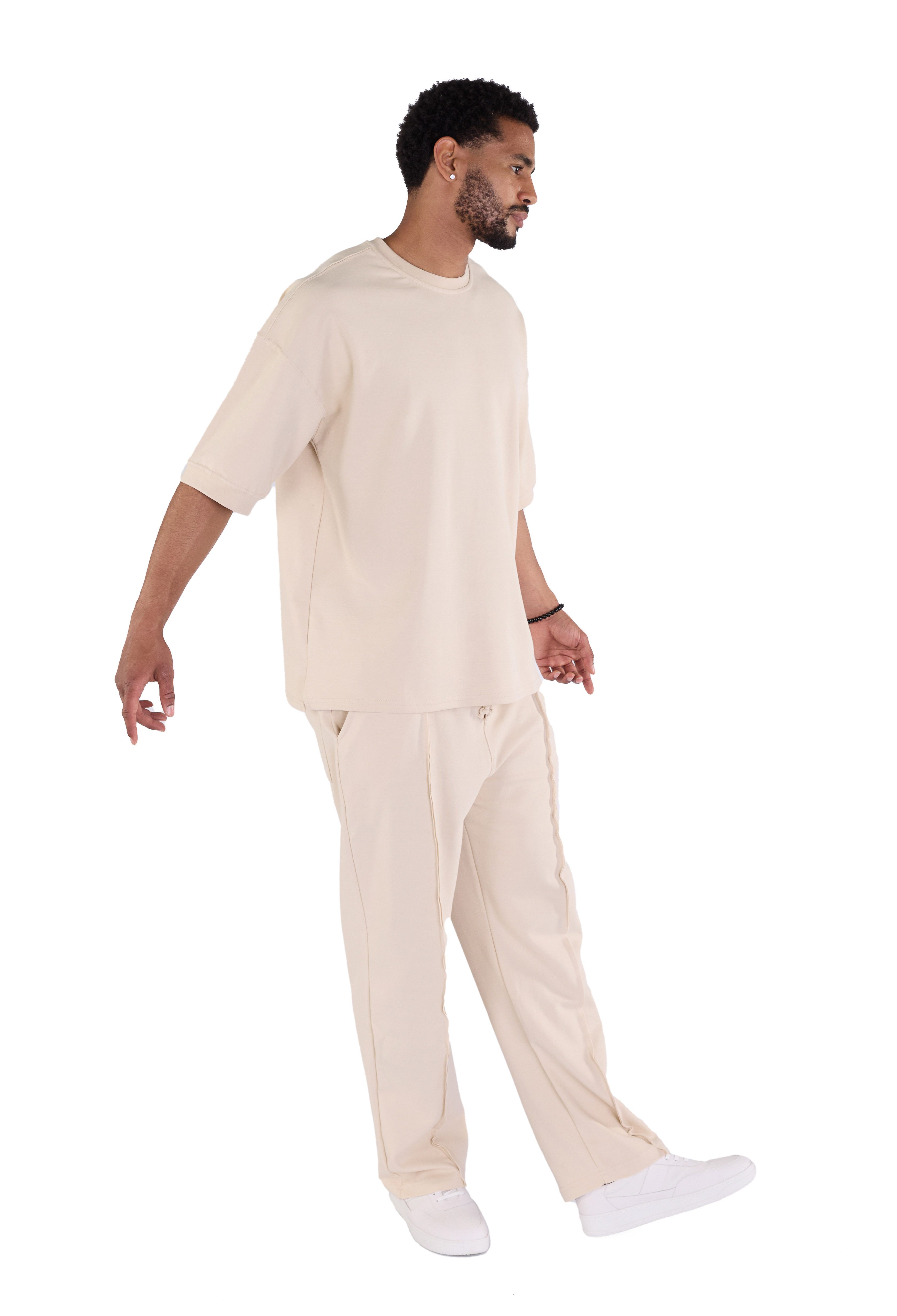 Denim Distriqt Freizeitanzug Lässiger Oversized 2 günstig online kaufen