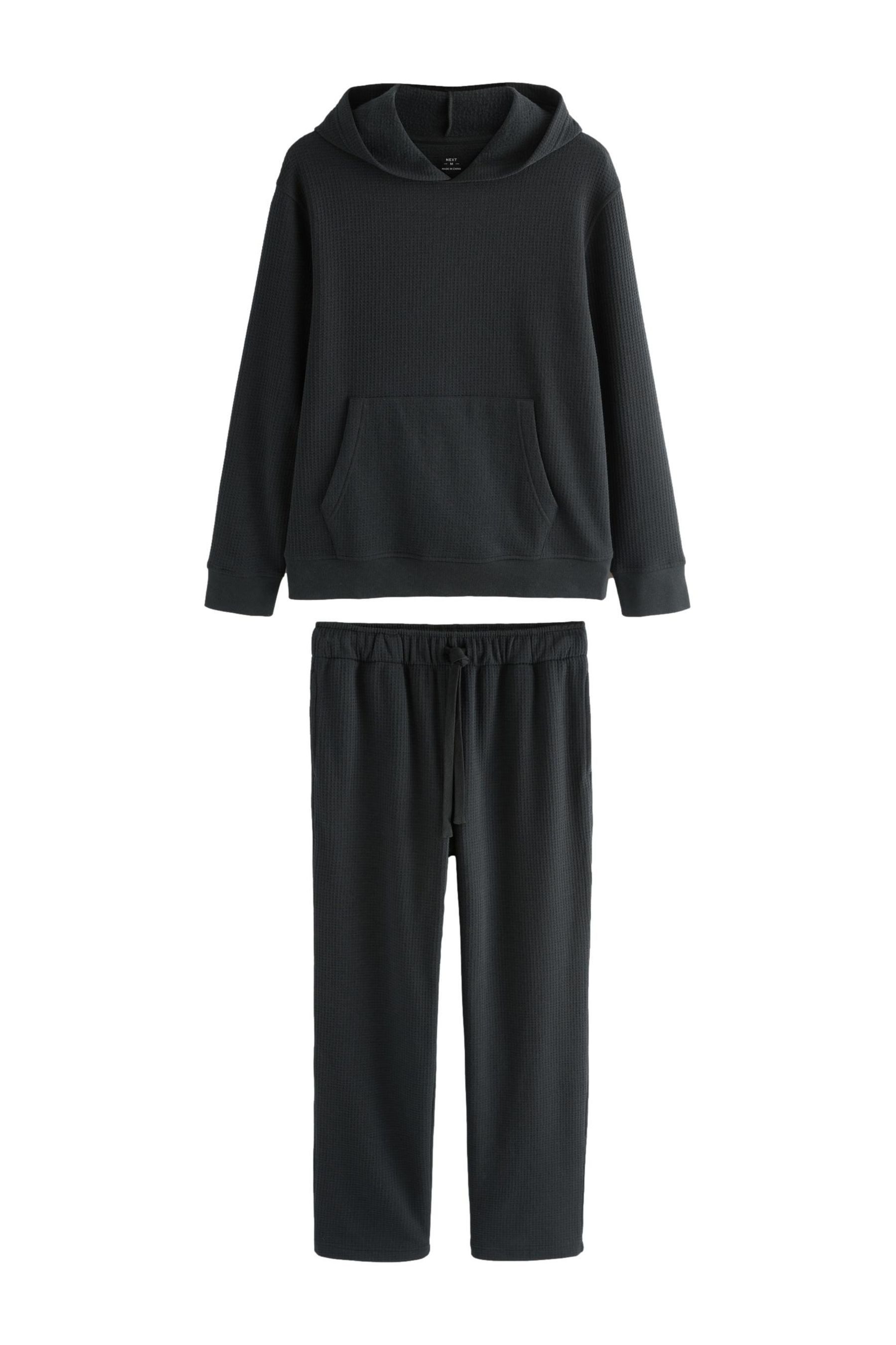 Next Pyjama Weicher Schlafanzug mit Kapuze günstig online kaufen