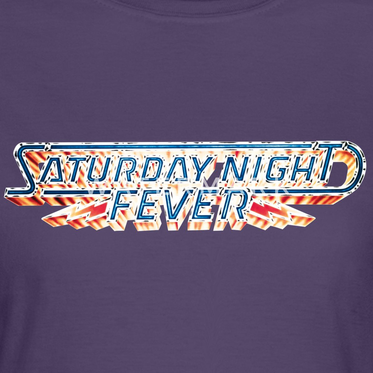Spreadshirt T-Shirt Saturday Night Fever Film-Logo günstig online kaufen