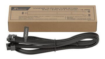 Seasonic 12VHPWR Grafikkarten-Kabel, (75 cm)