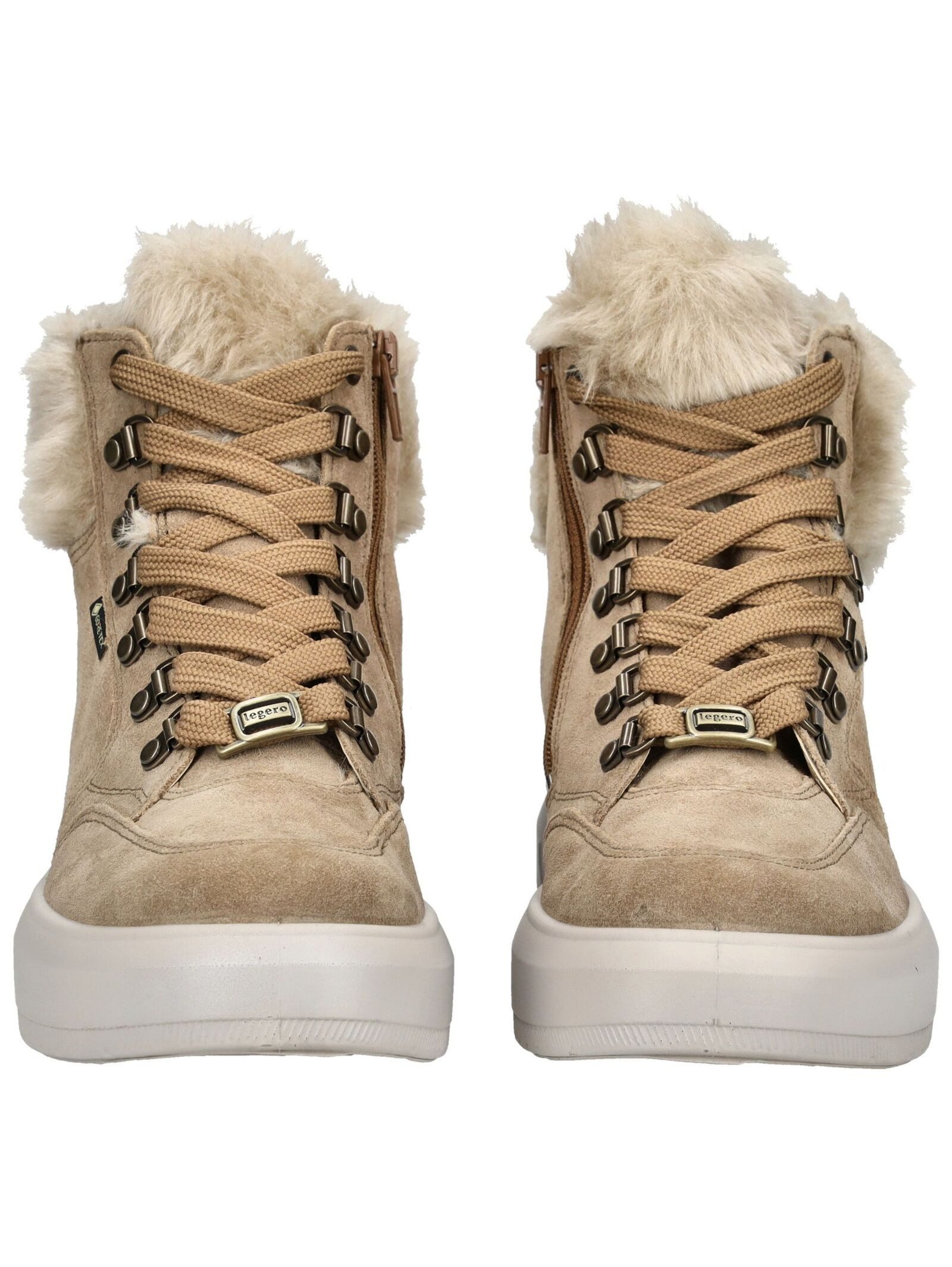 Legero Legero Stiefelette Veloursleder/Textil Schnürstiefelette – Bild 3 von 5