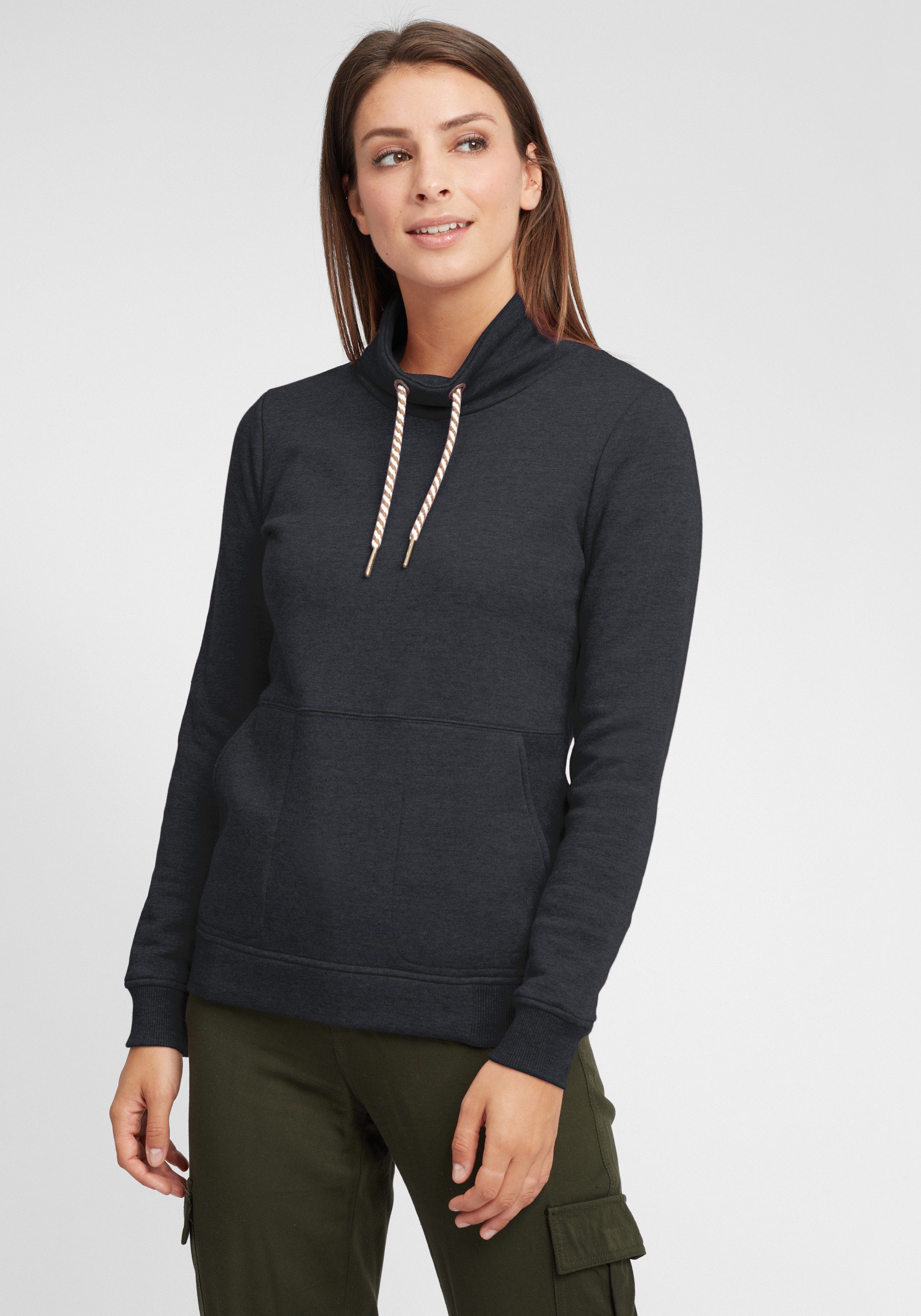 OXMO Hoodie OXVimpa Sweatpullover mit Tube-Kragen günstig online kaufen