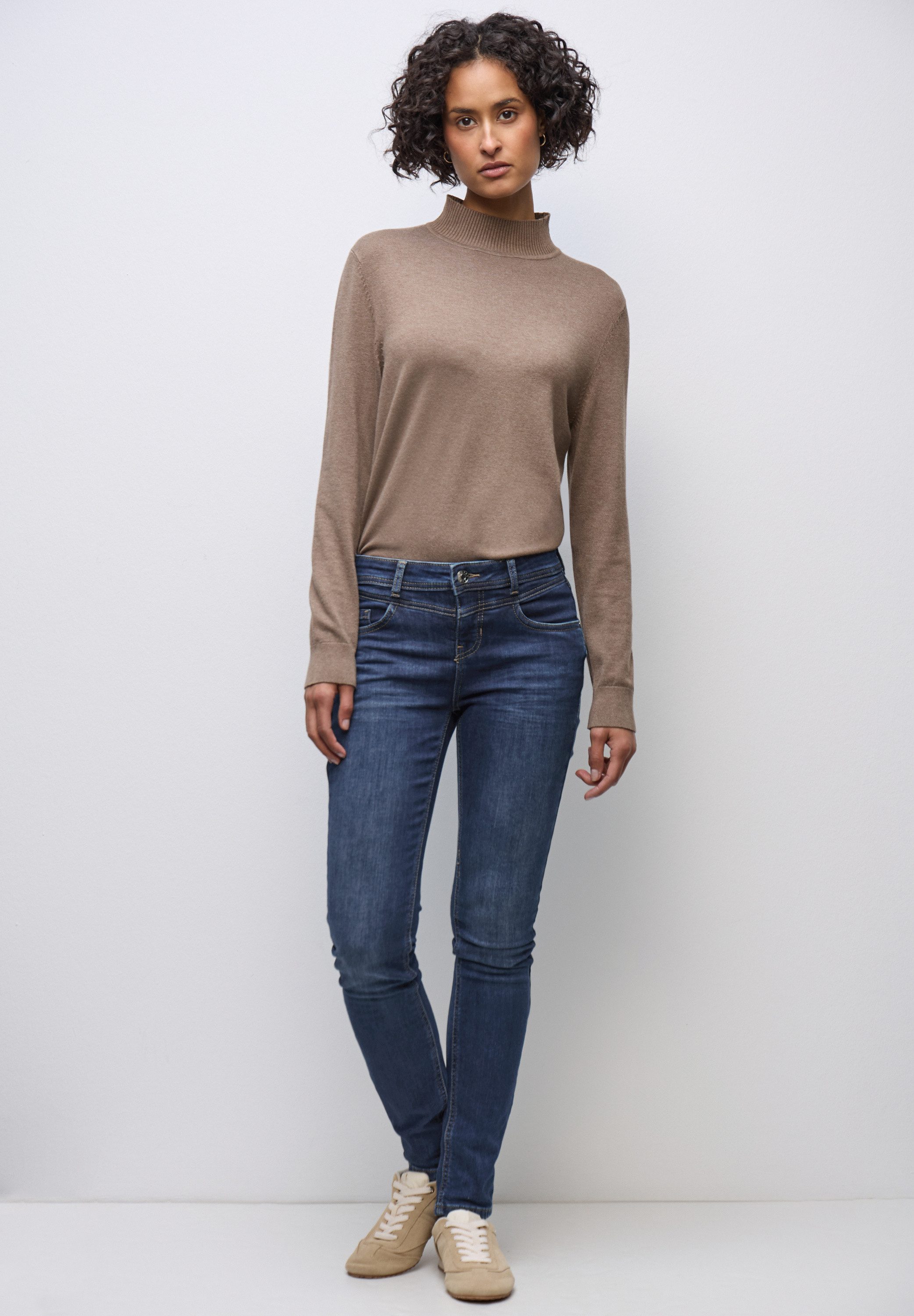 STREET ONE Slim-fit-Jeans Middle Waist – Bild 5 von 5