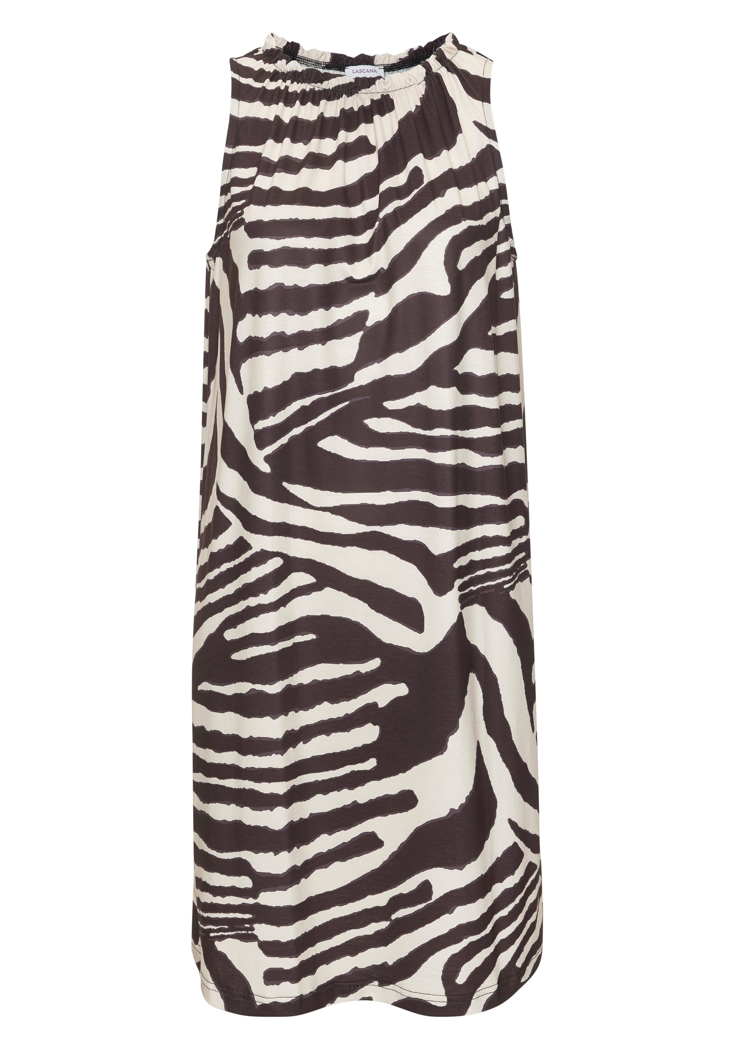 LASCANA Sommerkleid mit Animalprint, A-Linie, Jerseykleid. € 39,99