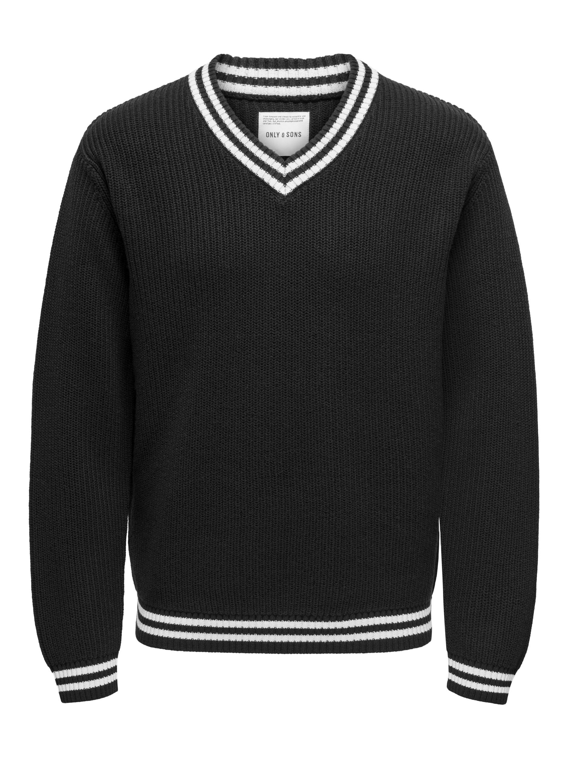ONLY & SONS Strickpullover - Eleganter Knit Strickpullover – Maritim, Desig günstig online kaufen