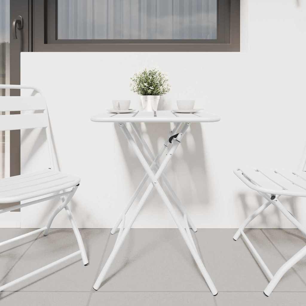 vidaXL Gartentisch Gartentisch Weiß 55 x günstig online kaufen