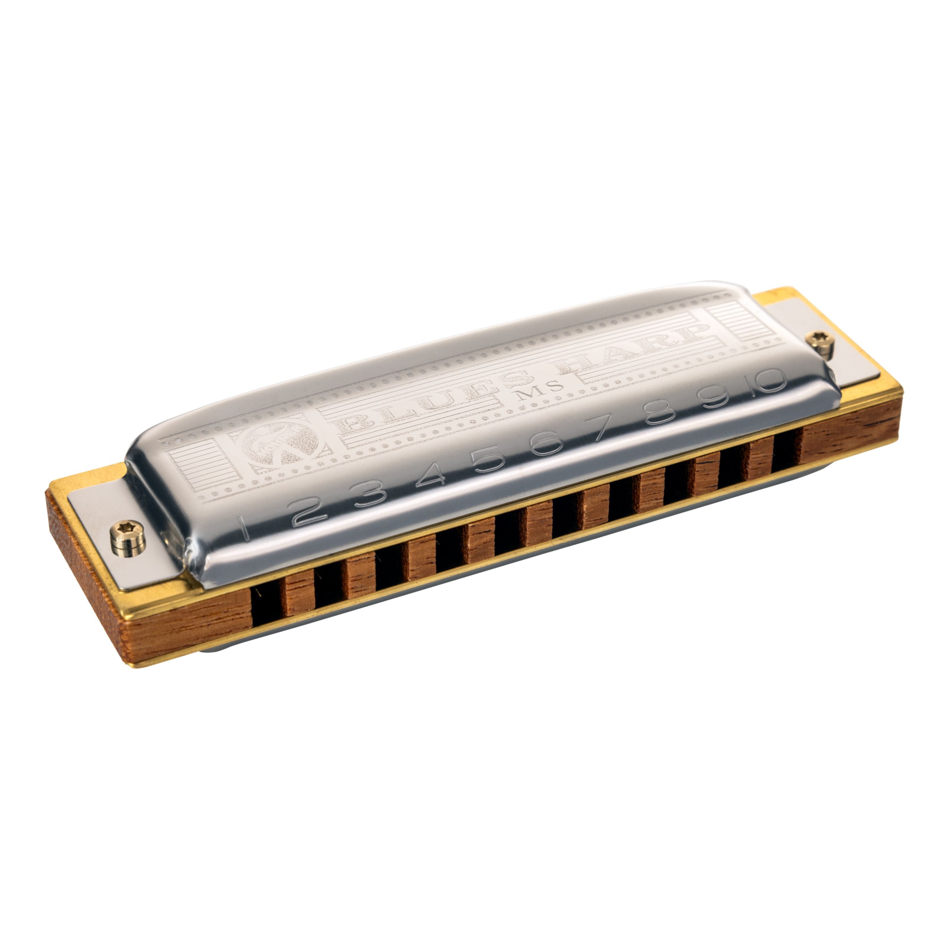 Hohner Mundharmonika, Губные гармоники, Diatonische Губные гармоники, Blues Harp MS in C-Dur - Diatonische Mundharmonika