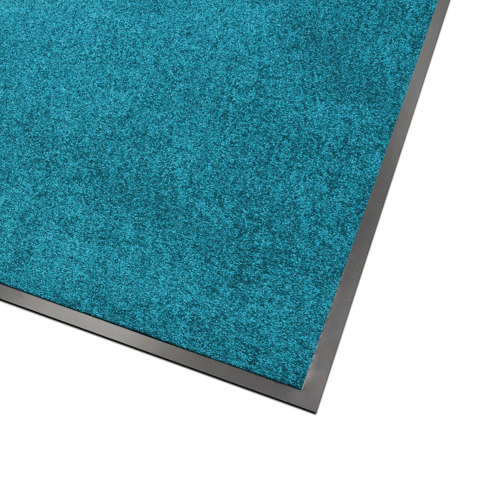 & Fußmatte Türkis Farben 8 mm, Use&Wash,verschiedene Höhe: Schmutzfangmatte Karat, Größen, Sauberlaufmatte, Rechteckig,