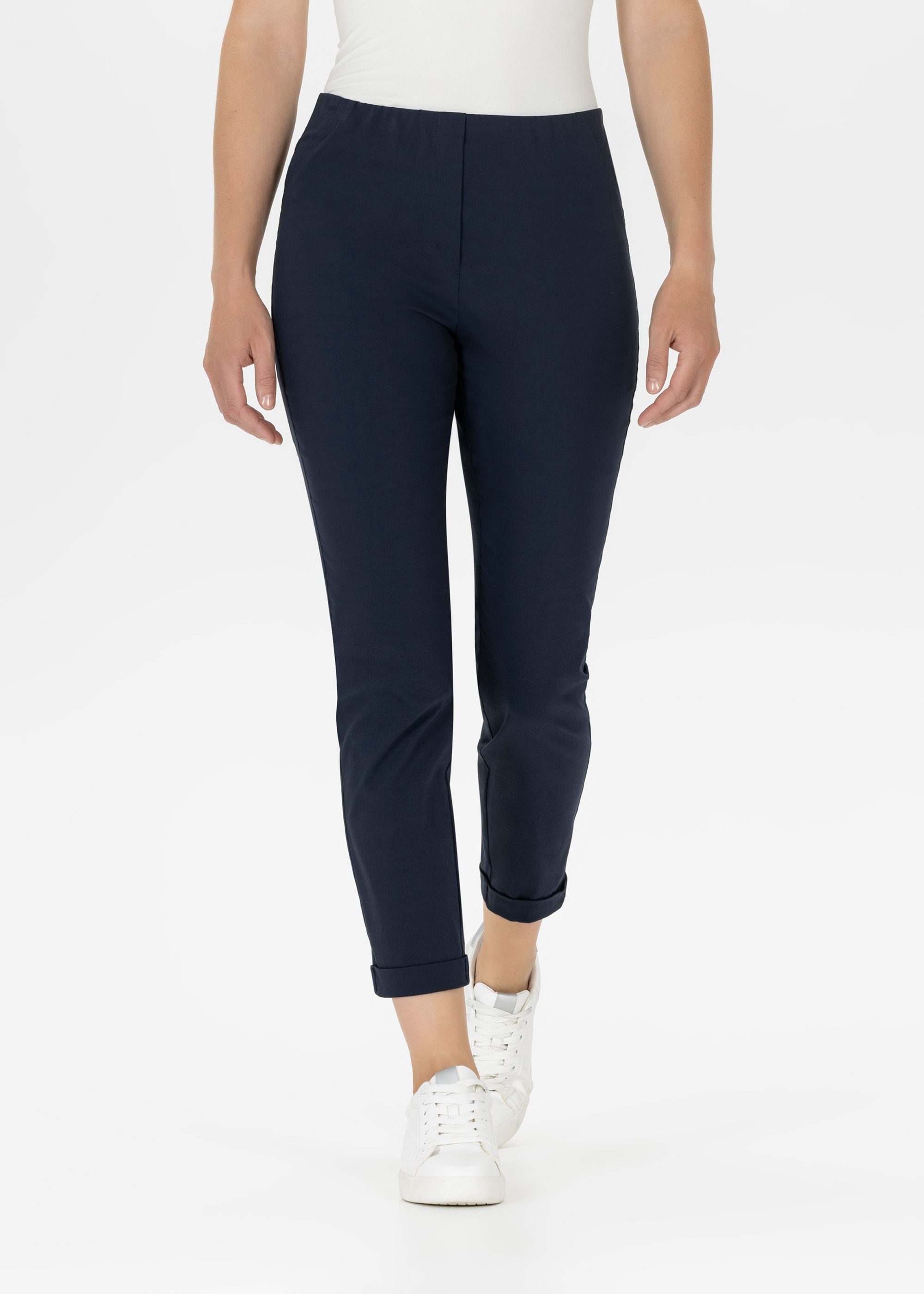 Stehmann Stoffhose Sylvia-680 3/4-Hose mit schmalem Bein