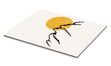Posterlounge XXL-Wandbild Olga Telnova, Sonnenaufgang in den Bergen III, Boho Grafikdesign