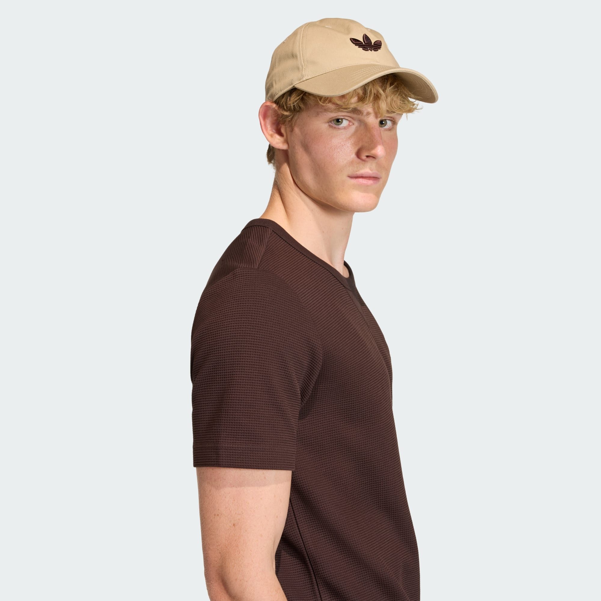adidas Originals T-Shirt TREFOIL ESSENTIALS, T-SHIRT, WAFFELSTRICK (1-tlg)