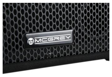 McGrey PA-112 12/2 DJ PA passive Box Party-Lautsprecher (N/A, 75 W, Trapezform - 2-Wege 12" Speaker und 2" Piezo-Hochtöner)