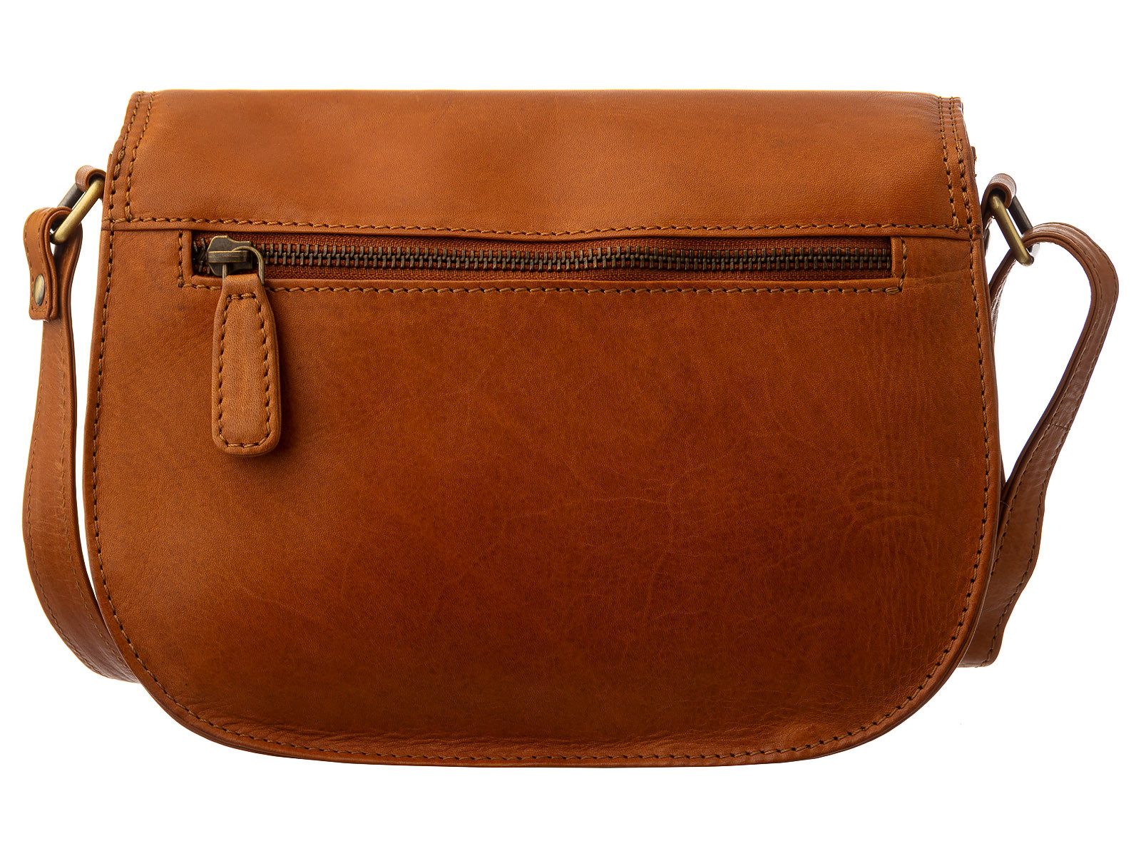 Prato Umhängetasche Jagdtasche Umhängetasche H401 Leder (1-tlg), Leder