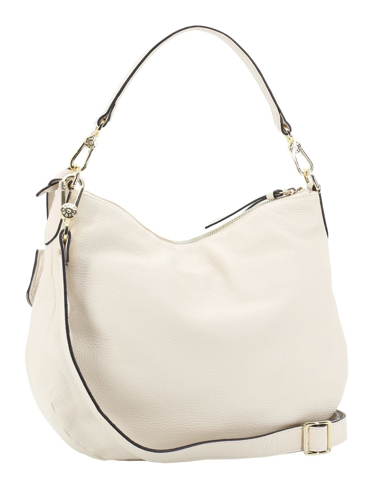 Abro Schultertasche Hobo Juna Bag, aus echtem Rindsleder