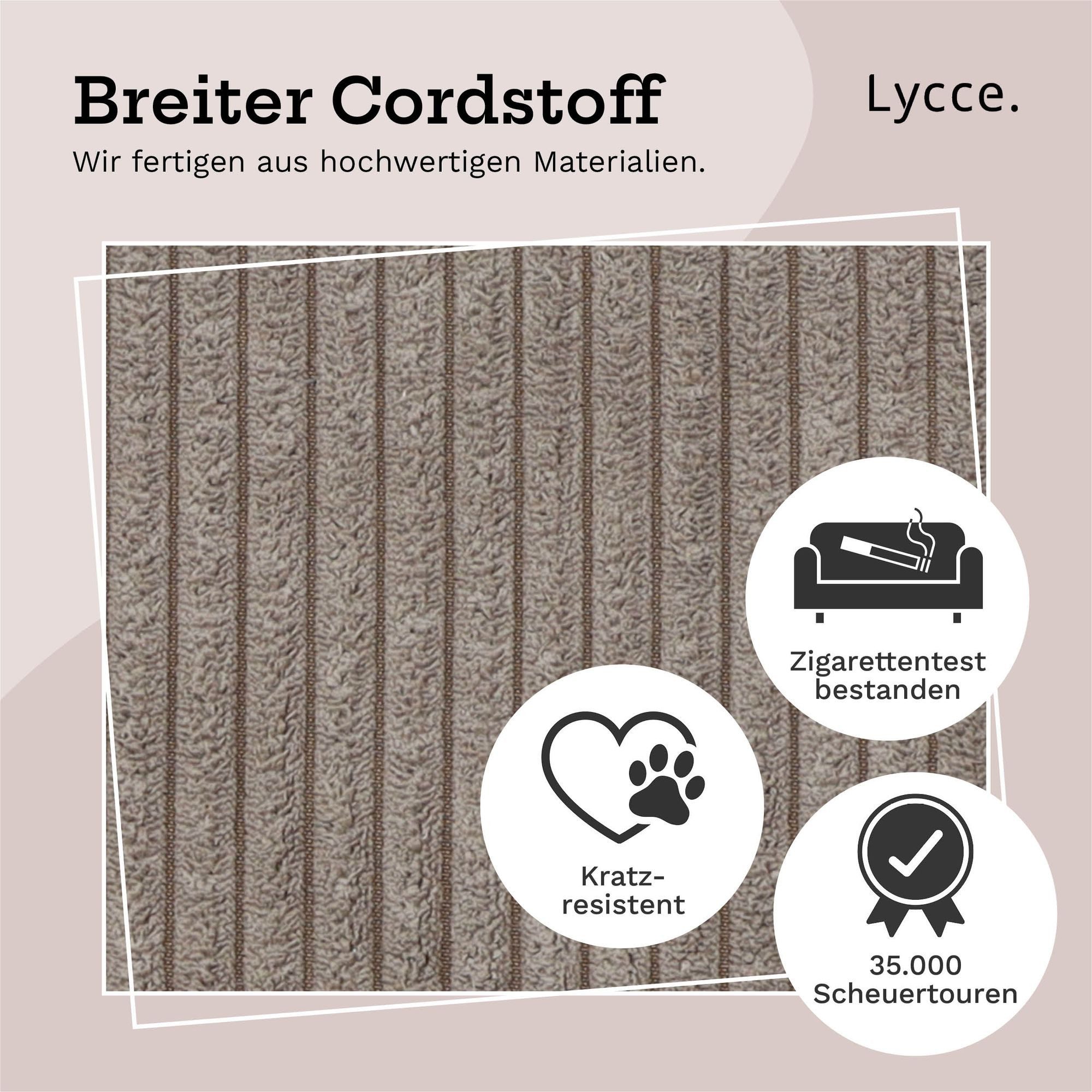 Lycce Wäschekorb Lycce Wäschekorb Cord – faltbar, waschbar & perfekt für Nischen – Bild 5 von 5
