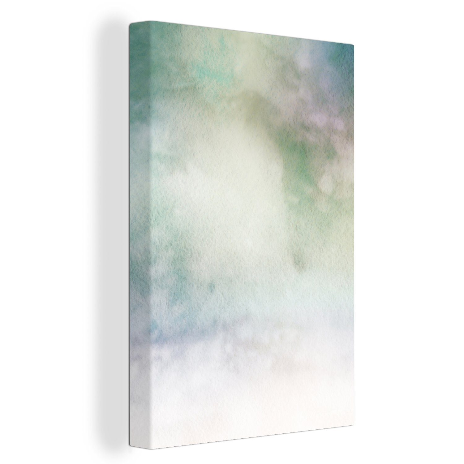 OneMillionCanvasses® Leinwandbild Aquarell - Grün - günstig online kaufen