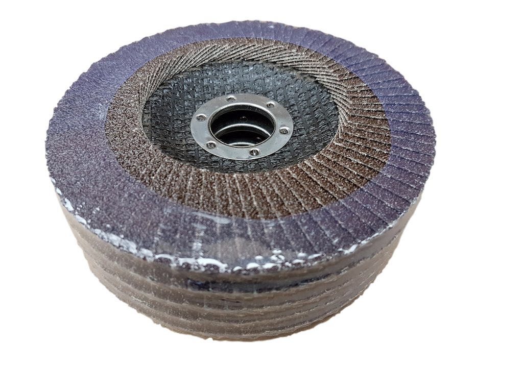 Rostio Fächerscheibe 5 x Rostio Fächerscheibe ø 125mm Stahl & Metall