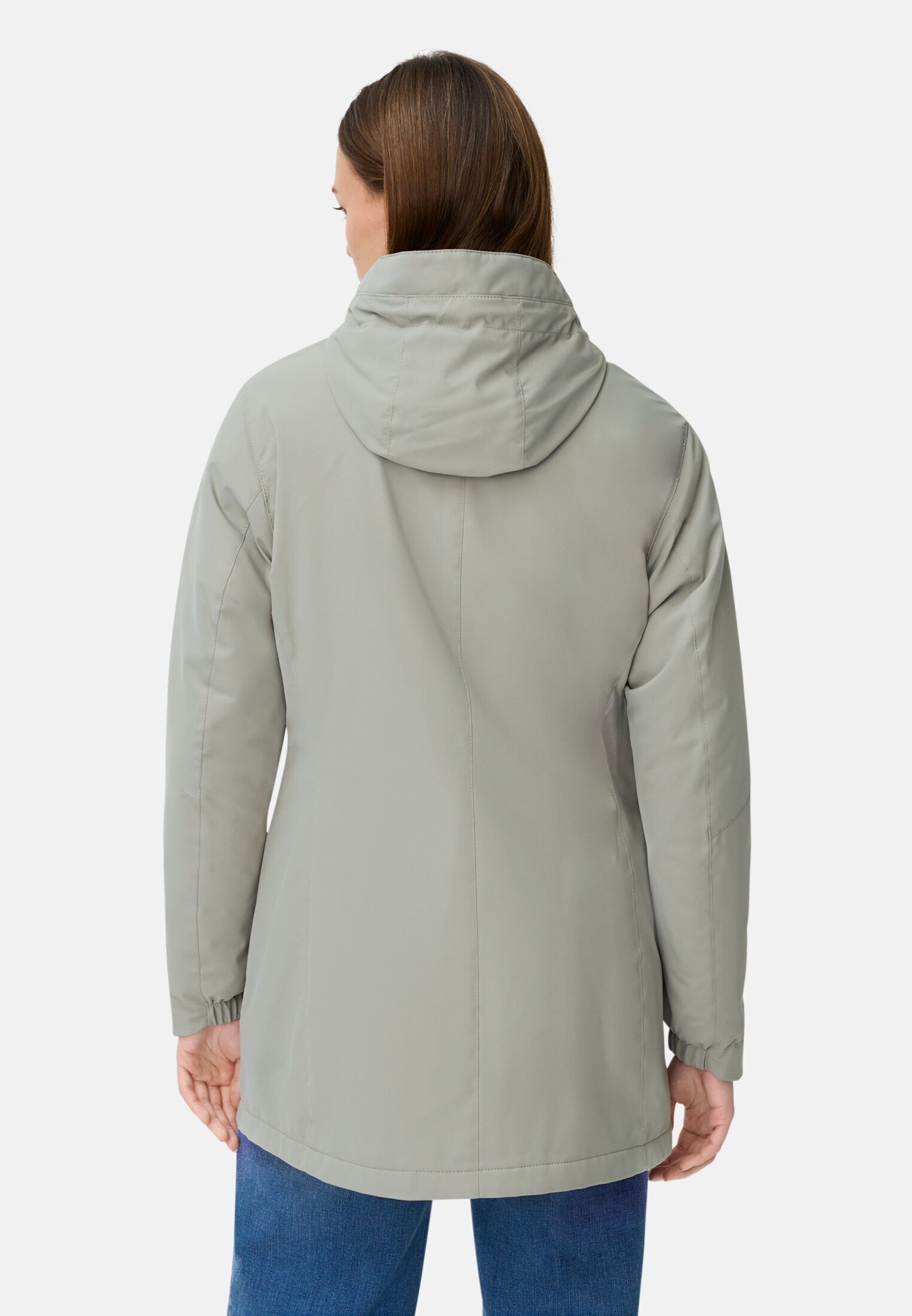 camel active Funktionsjacke mit Kapuze Langarm Kapuze Markenlabel