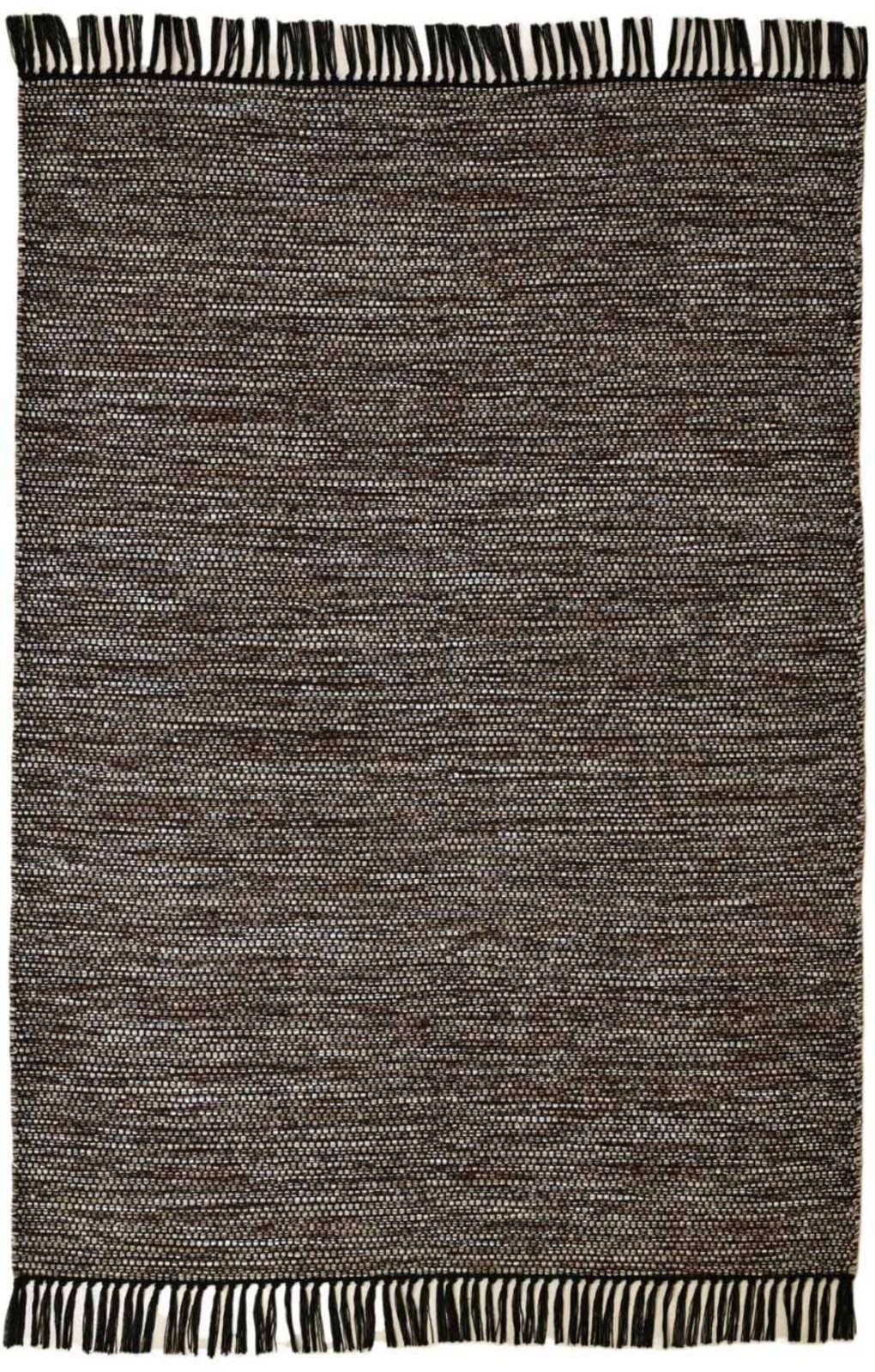 TaraCarpet Wollteppich Handwebteppich Borkum 100% Baumwolle, günstig online kaufen