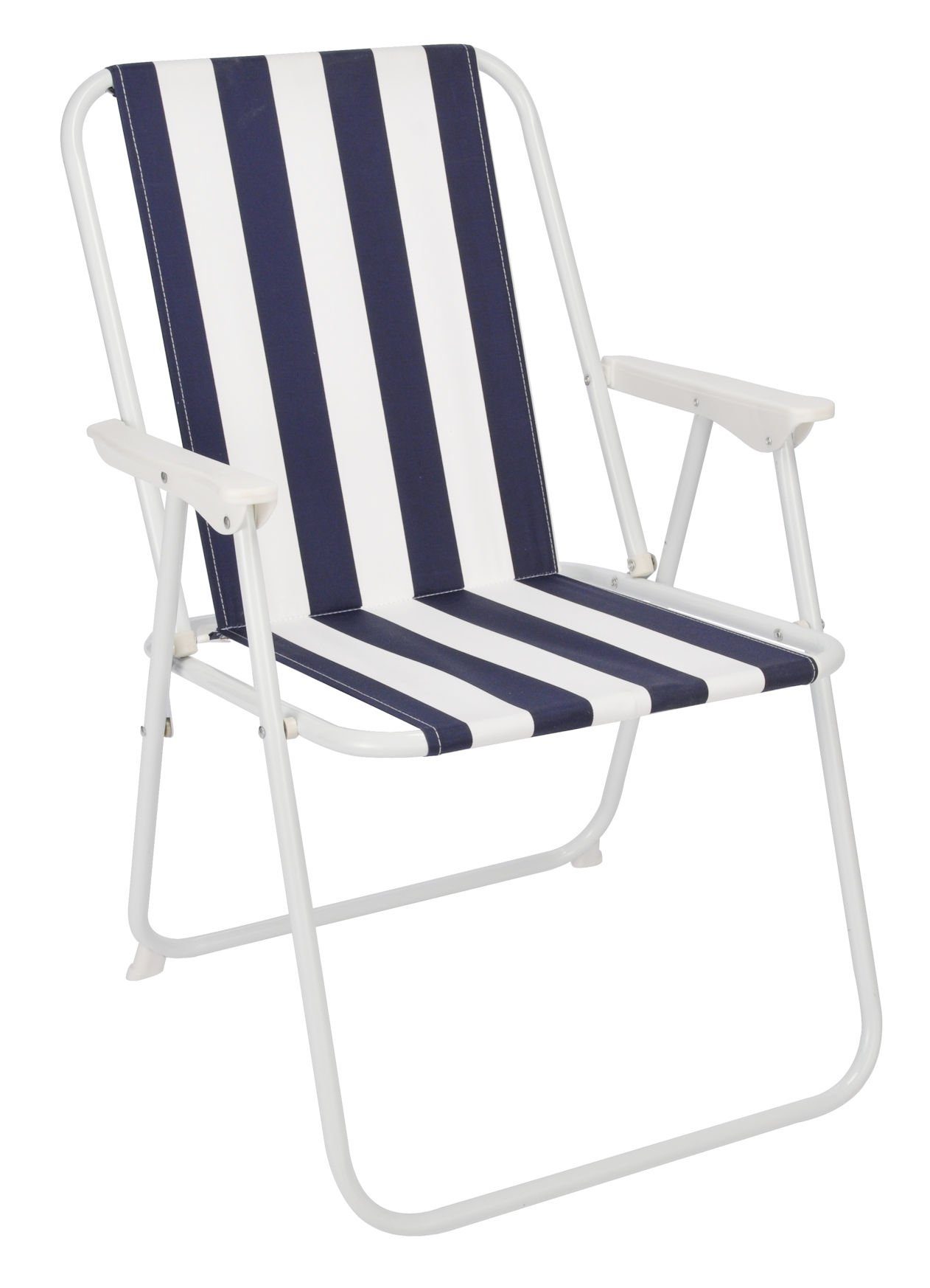 Spetebo Campingstuhl Piccolo Camping Klappstuhl gestreift günstig online kaufen