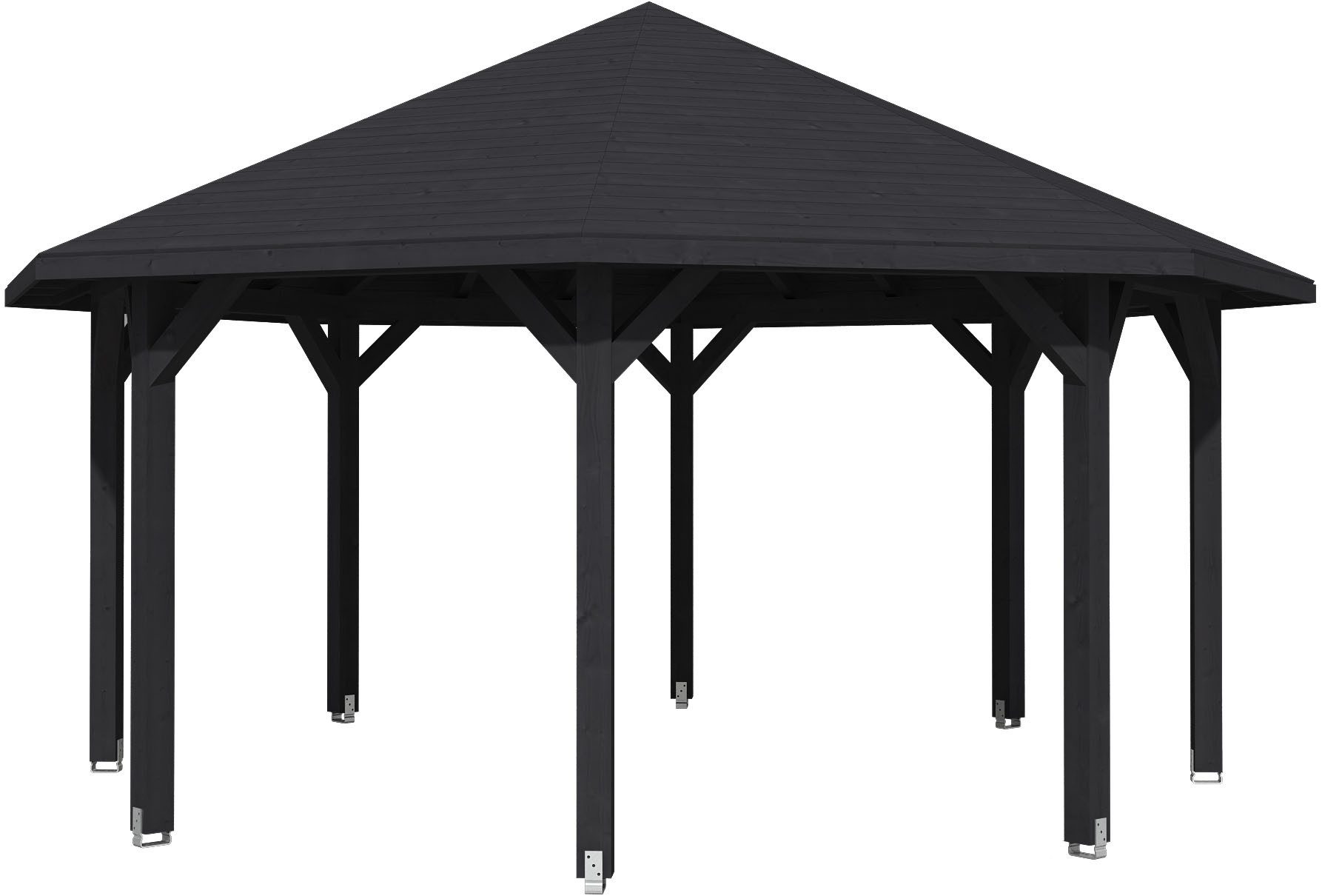 Skanholz Pavillon Nice 3, 8-Eck, BxT: 557x557 cm