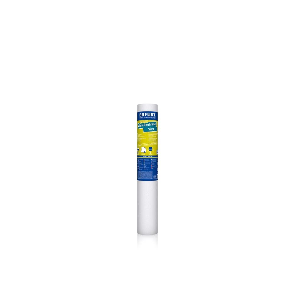 ERFURT Vliestapete Rauhfaser VIVA, 15 m x 0,53 m - 12 Rollen
