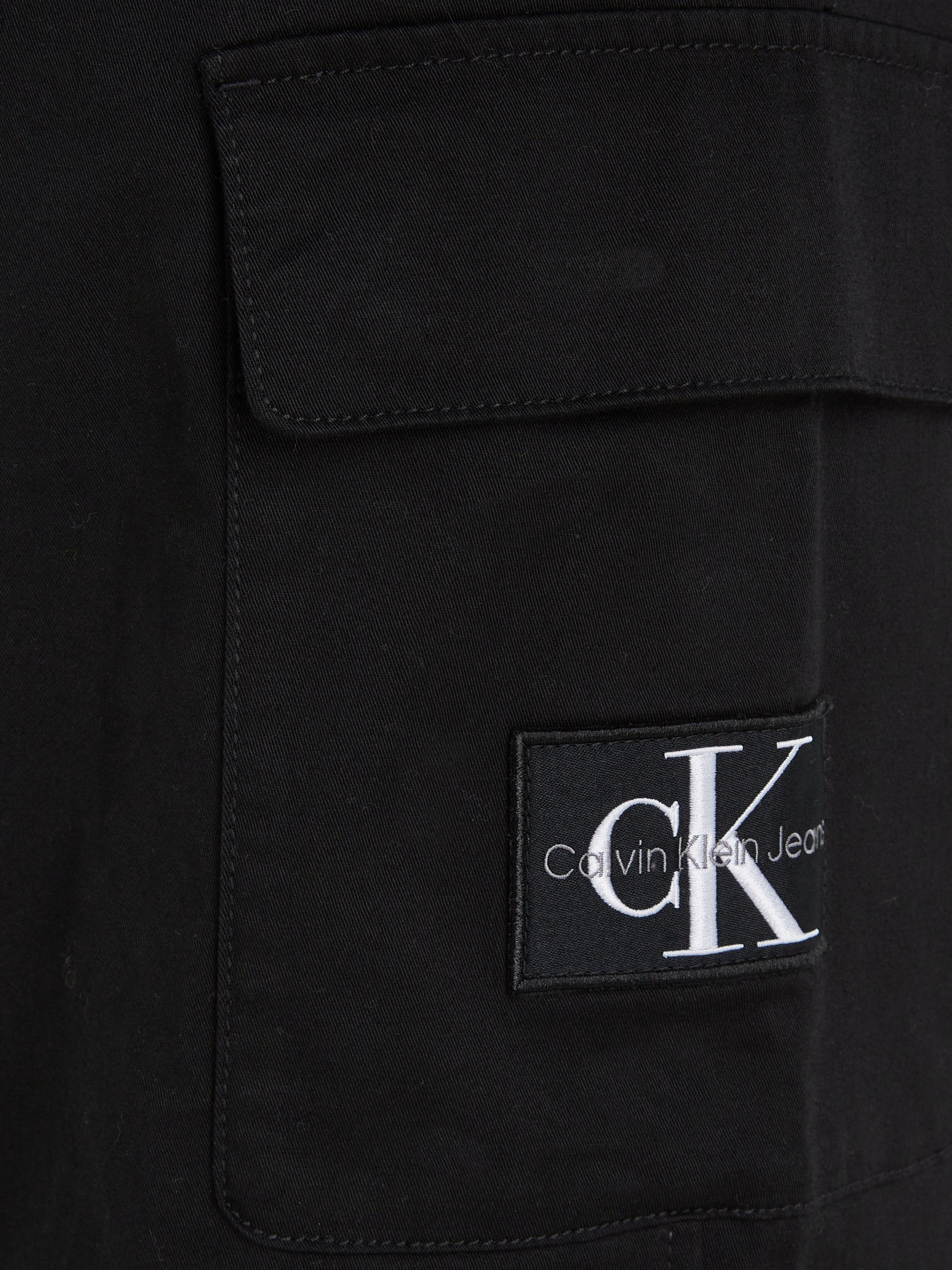 Calvin Klein Cargohose PANT Jeans Black REGULAR CARGO Ck ESSENTIAL