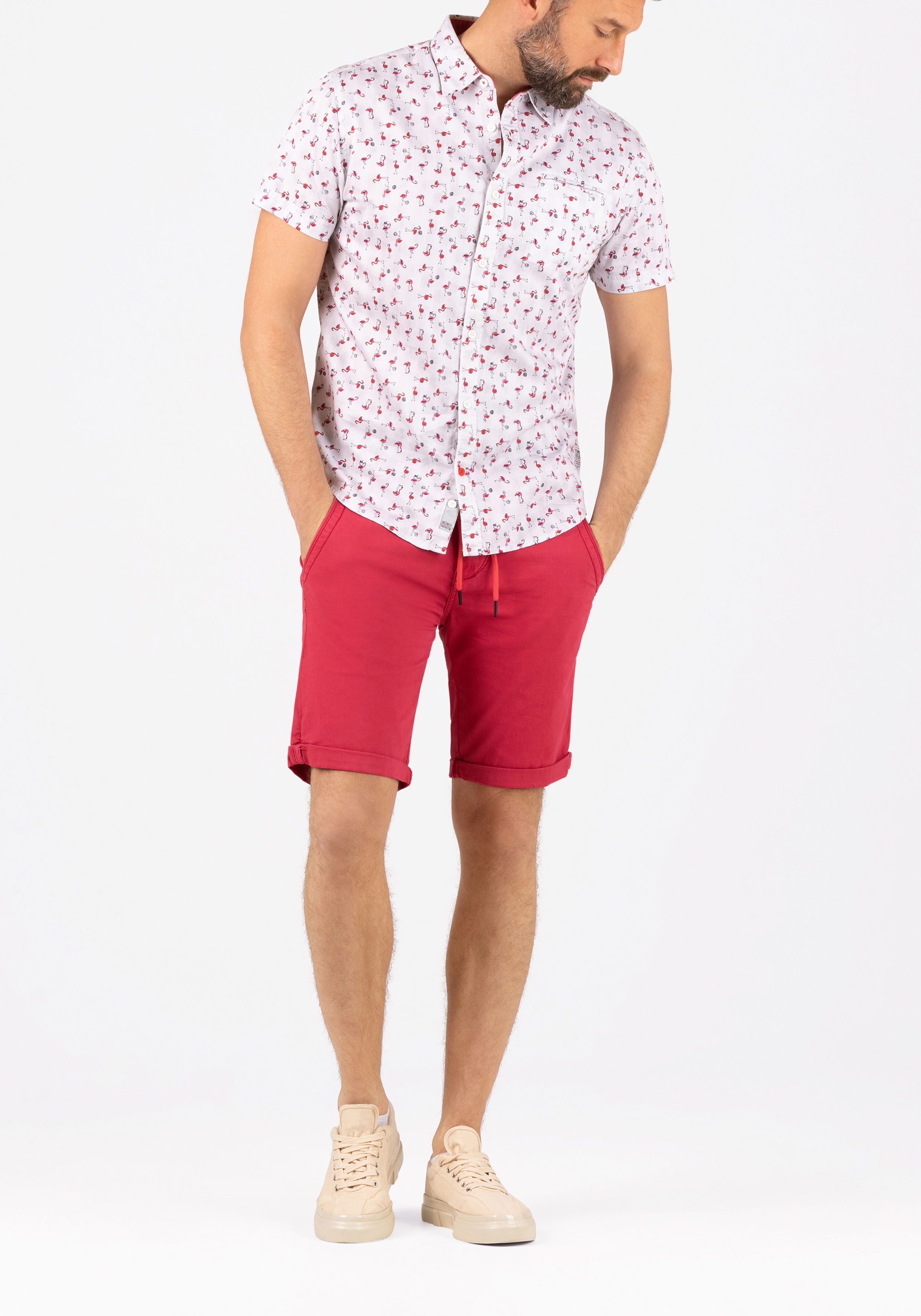 TIMEZONE Caprihose Slim LucaTZ Short