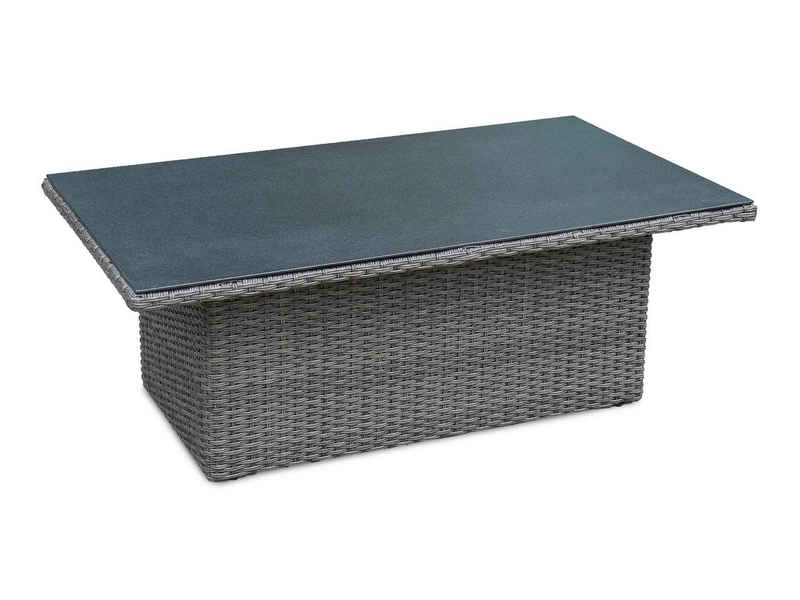 Outdoor Gartentisch Funktionstisch LONDON Outdoor (BHT 130x42x74 cm) BHT 130x42x74 cm