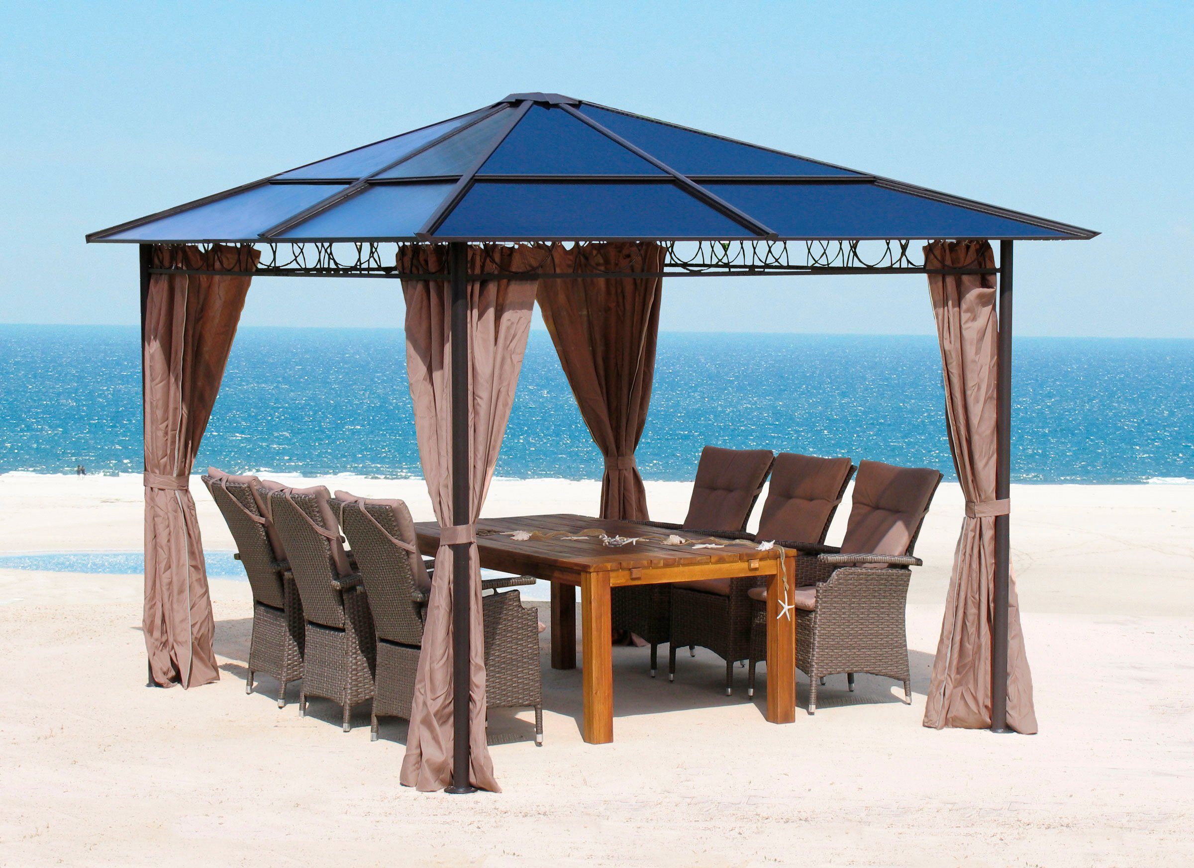 Quick Star Pavillon Barcelona 1, mit 4 Seitenteilen, (Set), BxT: 300x300 cm