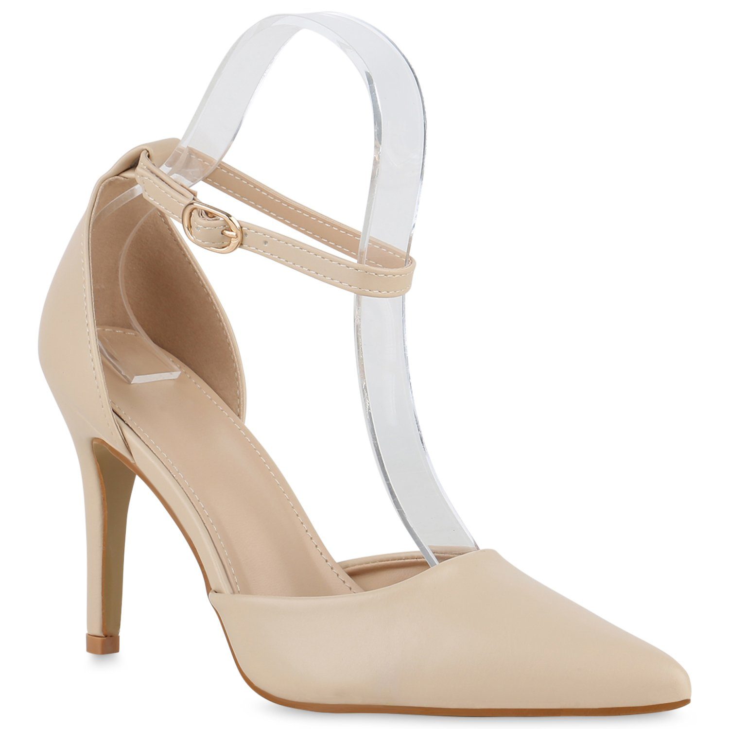 VAN HILL 840351 Pumps Schuhe Beige