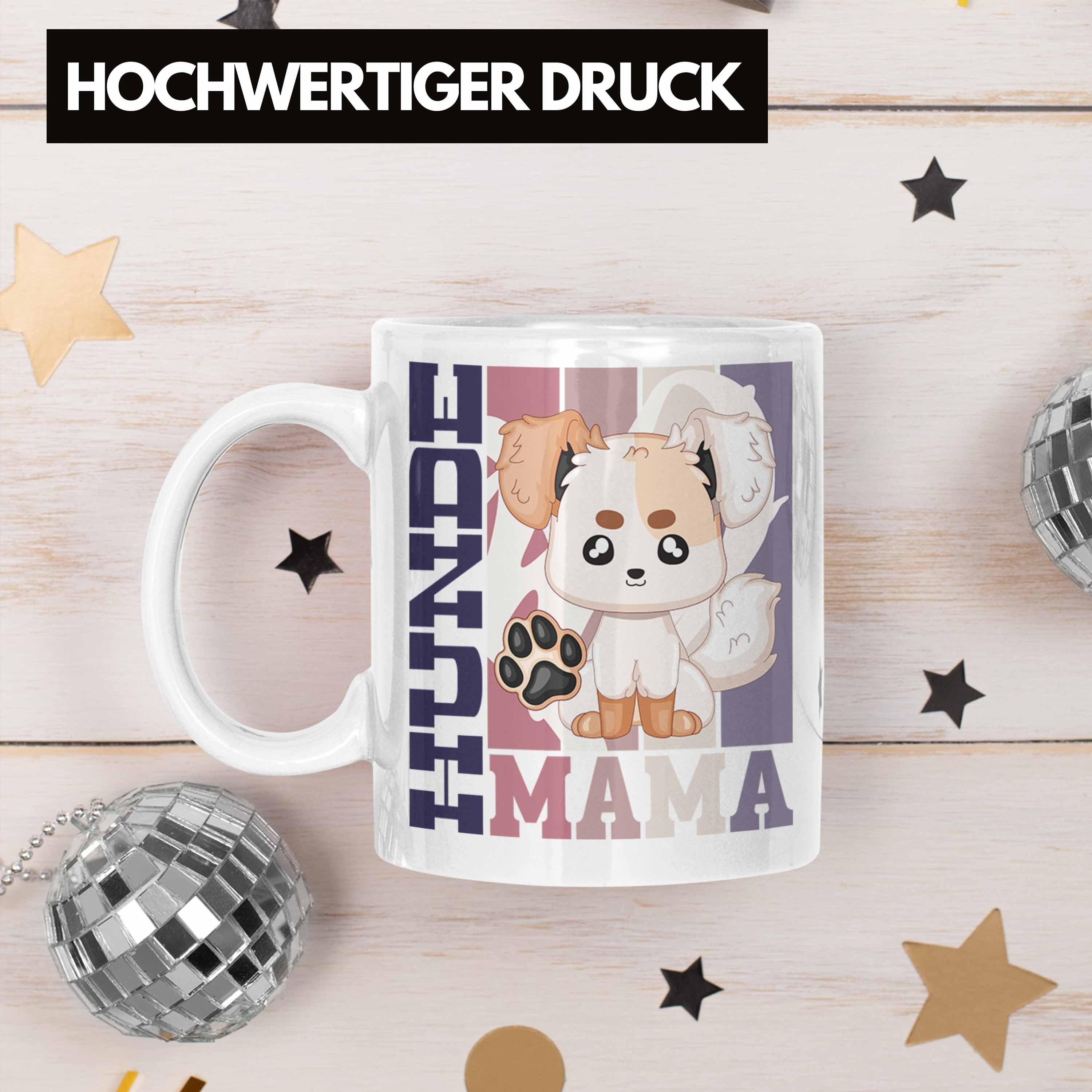 Hunde Hunde Tasse - Mama Trendation Weiss Tasse Spruch Geschenk Trendation Ges Besitzerin für